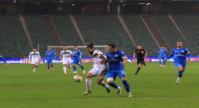 Trendyol 1.Lig: Kocaelispor: 1 - Bodrum FK: 1